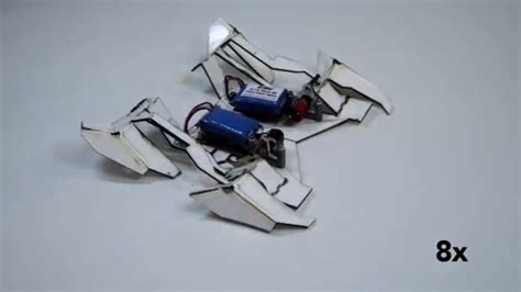 The Real Life Transformer An Origami Inspired Robot That Folds And Moves