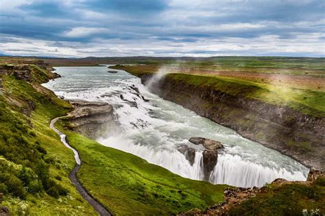 Gullfoss Waterfall Icelands Mighty Golden Falls I Am Reykjavik