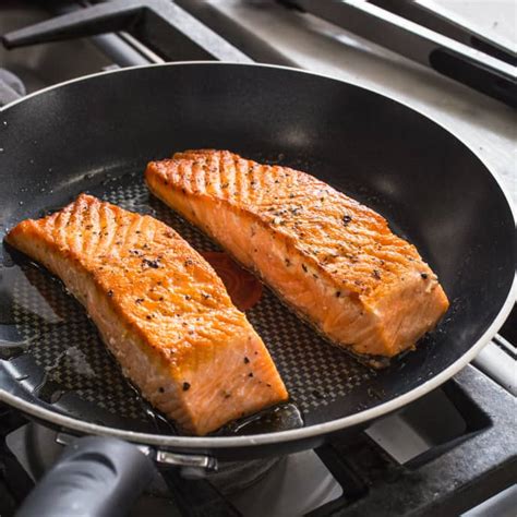 Pan Seared Salmon For Two Americas Test Kitchen Recipe
