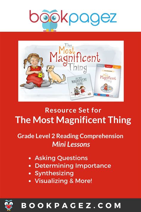 The Most Magnificent Thing Lesson Plans And Teaching Resources The Most Magnificent Thing