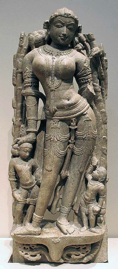 Surasundari 11th Century Cultureindia Southern Rajasthan Marble Stone Sculpture Sculpture
