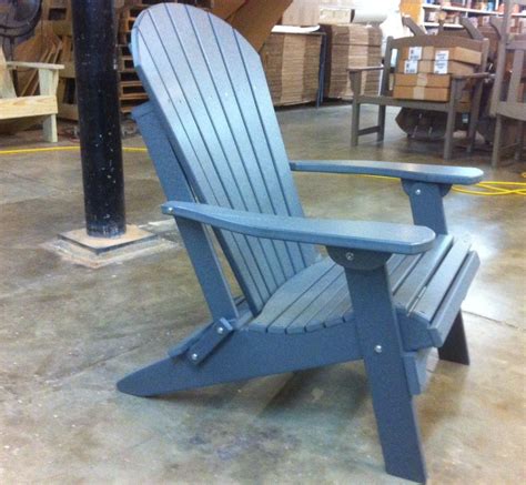 Amish Folding Poly Adirondack Chair Clarks