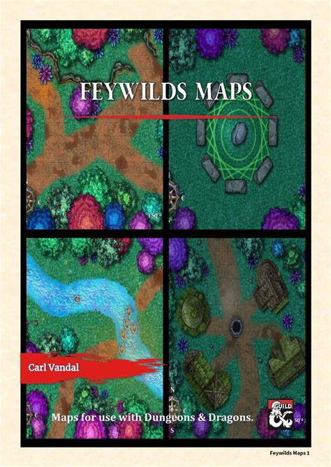 Feywild Maps Rdungeonsanddragons
