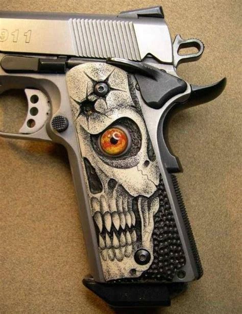 Custom 1911 Pistol Grips Gun Pinterest