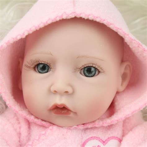 10 Inch Full Body Silicone Baby Dolls Mini Reborn Dolls Babies Child