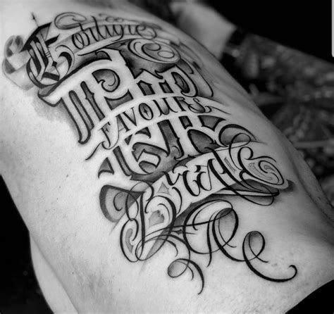 Tattoo Lettering Awesome Lettering Tattoos Designs And Fonts