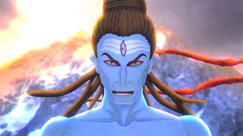 Lord Shiva Angry Eyes