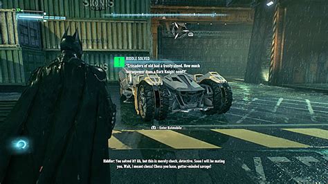 41 trophies, 15 breakable objects, 10 riddles. Riddles on Founders' Island | Collectibles - Founders' Island - Batman: Arkham Knight Game Guide ...