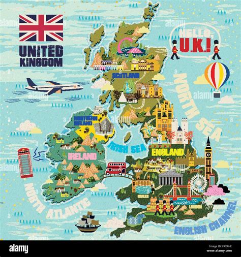 Uk Map Tourist Attractions