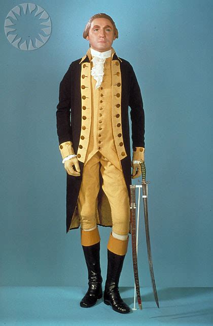George Washingtons Uniform Si Neg 74 4946 Date 1974