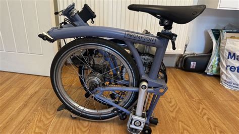 Brompton Cloud Blue C Line Explore Folding Bike M L Folding