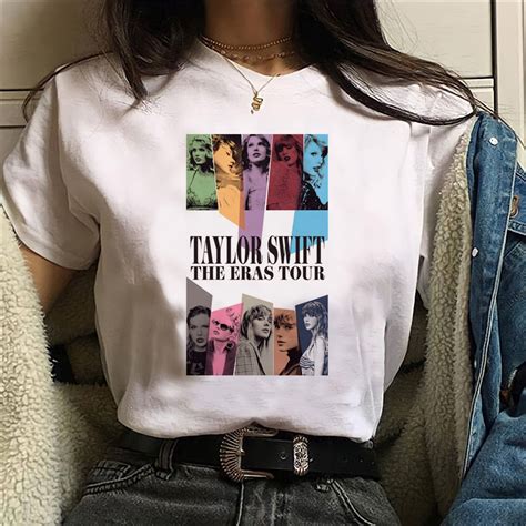 Camiseta Premium Unissex Taylor Swift Eras Tour 2023 Shopee Brasil