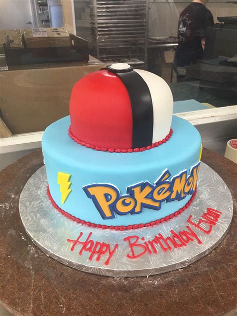 Pokemon Birthday Cake Montilios Bakery