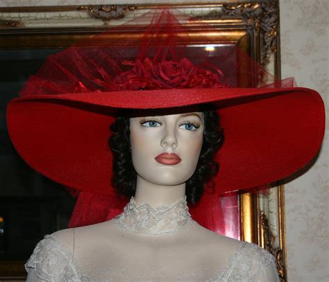 Victorian Hat Kentucky Derby Hat Tea Party Hat Southern Belle Hat