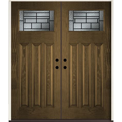 Craftsman Prehung Exterior Double Door Sunnyclan