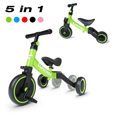 Buy Besrey 5 In 1 Toddler Tricycle For 1 5 Years Old Boys Girls Kids