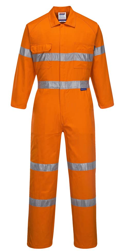 Northrock Safety Flame Resistant Coverall With Tape Singapore Hi Vis
