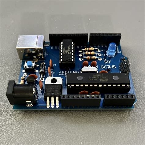 Arduino Through Hole Edition Diy Kit Diy Chris