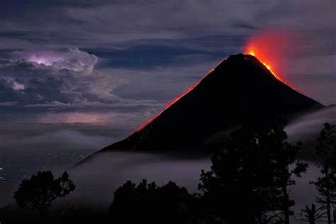 Pic Of The Week A Volcano In Guatemala Erupts And Severe Storms