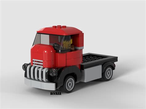 Lego Moc Classic Coe Flatbed By Brickaa Rebrickable Build With Lego