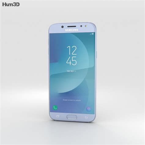 Samsung Galaxy J5 2017 Blue 3d Model Electronics On Hum3d