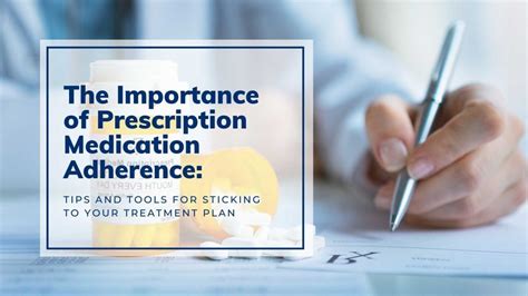 The Importance Of Prescription Medication Adherence Tips And Tools