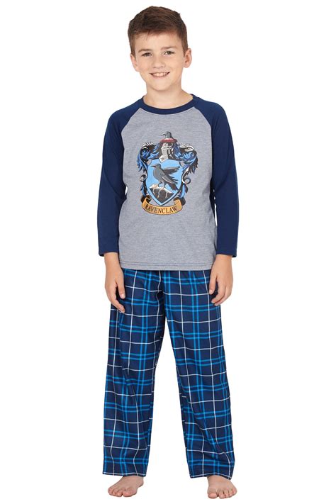 Harry Potter Pajamas Little And Big Boys Raglan Shirt And Plaid Pants