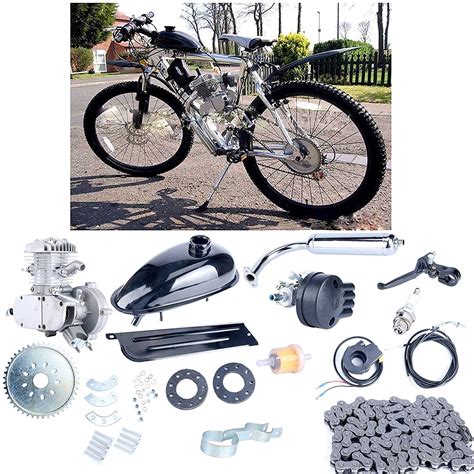 A motorized bicycle is a bicycle with an attached motor or engine and transmission used either to power the vehicle unassisted, or to assist with pedalling. Zimtown Bicycle Engine Kit 2-Stroke Cycle Petrol Gas Motor ...