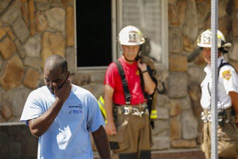 After Blaze At Firefighters Home Investigators Arrest His Neighbor