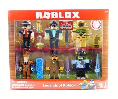 Roblox Legends Of Roblox Action Figure Pack Toy With Exclusive Item