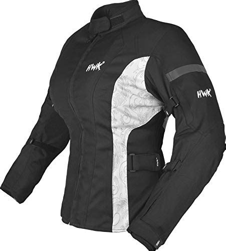 HWK Motorcycle Jacket For Women Rain Waterproof Moto Riding Motorbike