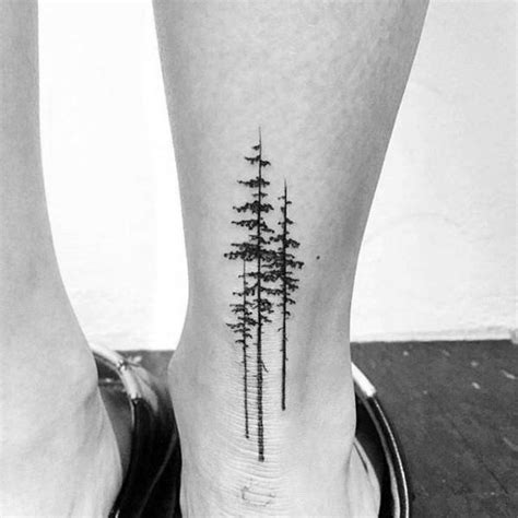 60 Cool Small Tree Tattoos For Men 2023 Inspiration Guide