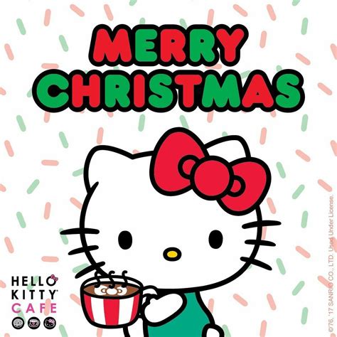 Hello Kitty Café Merry Christmas Hello Kitty Christmas Tree Kawaii