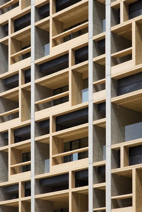 Modular Timber Facade Japansk Arkitektur Fasade Arkitektur