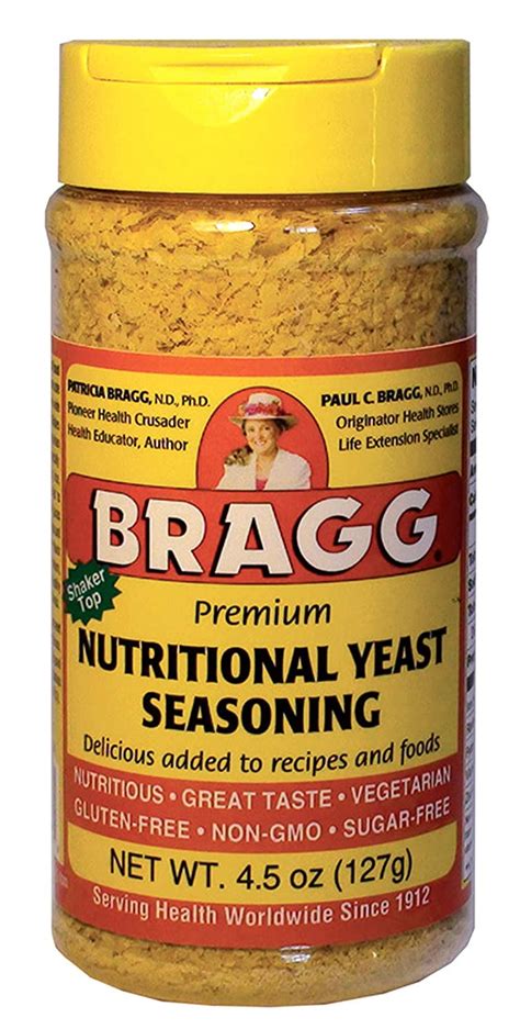 Bragg Premium Nutritional Yeast Seasoning 45 Ounce