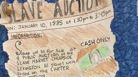 school apologizes for slave auction posters cnn