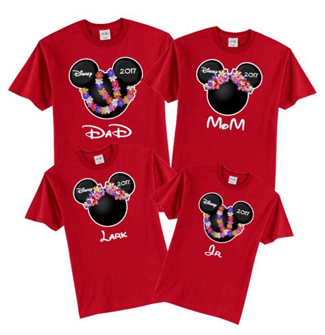 Put together your perfect day with custom invites and thank yous. Disney Hawaii Family Shirt / Pants Mickey and Minnie ...