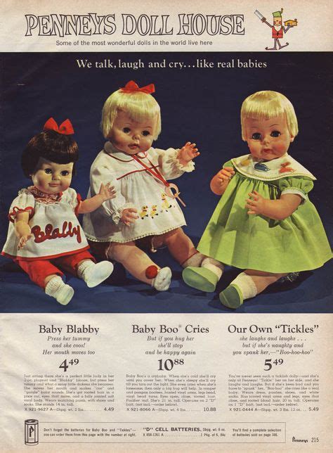 1966 Ad For Deluxe Reading Tickles 17 18 Inch Uneeda Blabby Doll And