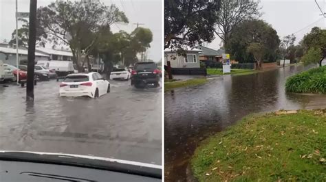 Severe Thunderstorm Warning Issued For Melbourne Amid Flash Flooding
