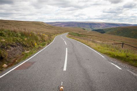 Open Road Stock Photo Image Of Moorland Road District 77313610
