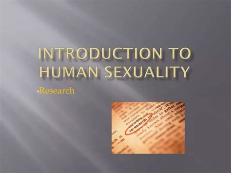 ppt introduction to human sexuality powerpoint presentation free download id 2944876