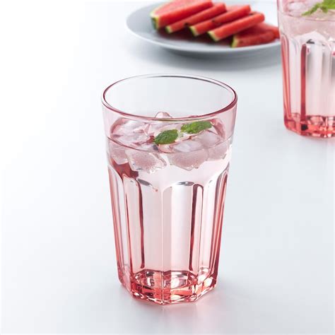 Pokal Glass Pink 35 Cl 12 Oz Ikea Ca