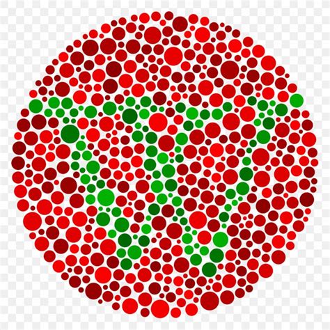Deuteranopia Ishihara Test Color Blindness Eye Examination Png