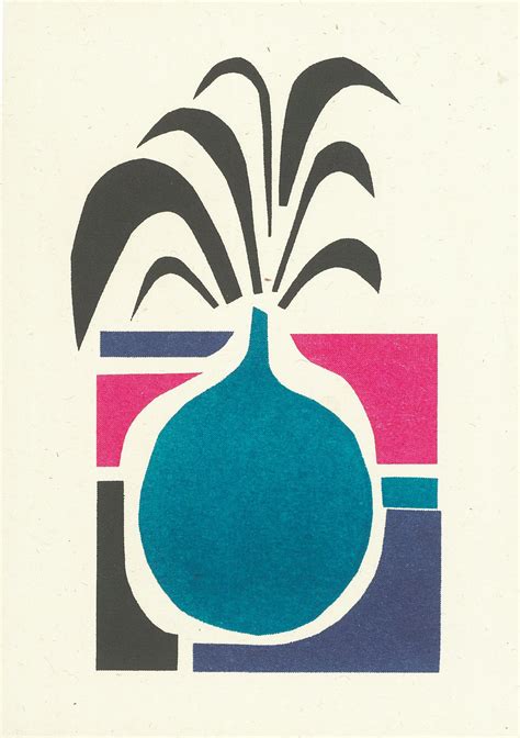 Matisse Plants Riso Cards On Behance