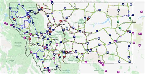 Montana Mile Marker Map Bay Area On Map