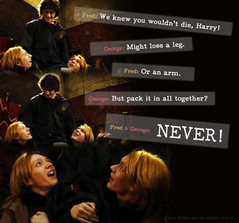 Fred And George Weasley Quotes From The Books