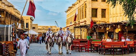 دليل سوق واقف الدوحة معلم تراثي قطري بارز