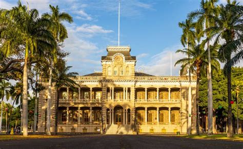 Iolani Palace In Honolulu Hawaii Editorial Photo Image Of Museum