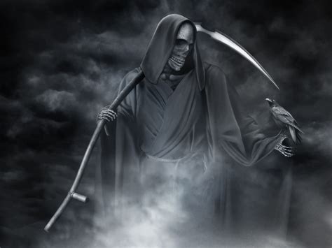 Grim Reaper Illustration Death Grim Reaper Artwork Fantasy Art Hd