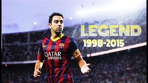 Xavi Hernandez Hd Tribute To A Legend 6raciesxavi Youtube